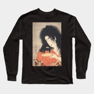 Yamanba and Kintaro Sakazuki by Kitagawa Utamaro Long Sleeve T-Shirt